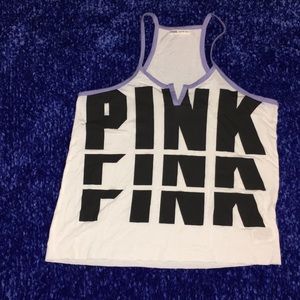 Pink vs tank top